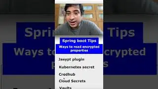 How to read encrypted properties in SpringBoot ? Use Jasypt plugin !! 