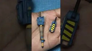 Proton gun and Ghosttrap painting | The real Ghostbuster