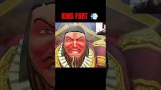 KING ANGRY AFTER FART 💨   #king #shorts