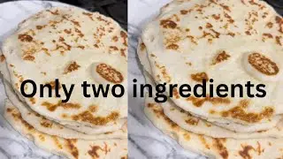 2 Ingredients Easy Homemade Parathas with Self-Rising Flour and Yogurt _ soft and delicious