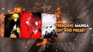 MANGA EDIT PRESETS - ALIGHT MOTION