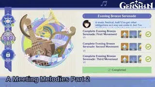Evening Breeze Serenade - A Meeting of Melodies Day 2 | Genshin Impact