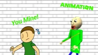 You Mine- Baldi's Basics song animation !
