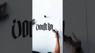 South Korea 🇰🇷 in unique Lettering Style ✍🏻 Rate This Style 0-10  