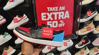 Shop With Me | 75% Off Sneakers | Foot Locker Outlet