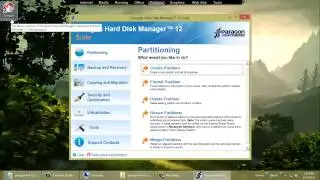 Using Paragon Hard Manager 12