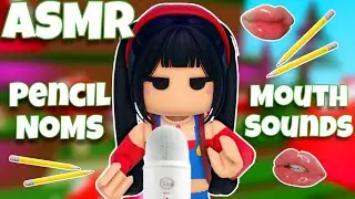 Roblox ASMR ~ Pencil Noms + Mouth Sounds!! 👄✏️