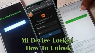 Mi 👉Solve Activate This Device problem 🤙 Mi Device Locked 👈👉 How To Unlock 🤙
