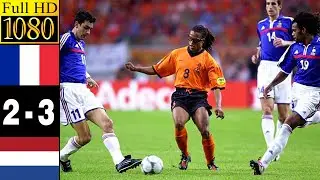 France 2-3 Netherlands Euro 2000 | Full highlight - 1080p HD | Edgar Davids