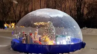 КАТАЕМСЯ НА КОНЬКАХ⛸️/ КАТОК САМАРА АРЕНА🪐/СЕМЕЙНАЯ ПРОГУЛКА☃️ /СЕМЬЯ ИЗ САМАРЫ