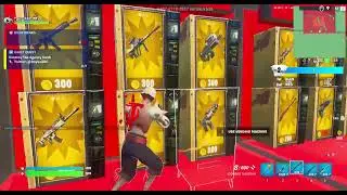 Playing some red vs blue fortnite