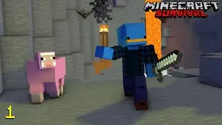 The Grand Adventure BEGINS!! | Minecraft Survival | Ep.1