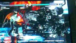 Tekken 6 Devil Jin vs Nancy