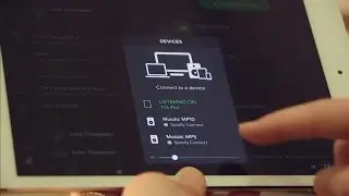 Musaic Spotify Connect Demo - stream music from Spotify through our wireless HiFi system