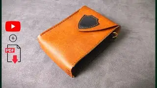 Leather Pouch pattern PDF download