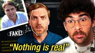 Deep Fakes are About to Change Everything! | HasanAbi Reacts to Johnny Harris