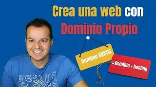 How to create a WEB page with YOUR OWN DOMAIN (almost FREE)