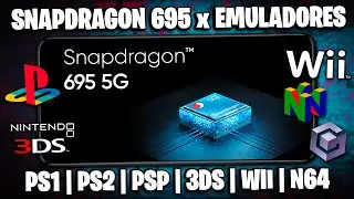 SNAPDRAGON 695 vs EMULADORES! | ME SURPREENDEU! | AETHERSX2, DOLPHIN EMULATOR, E MAIS!