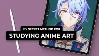 My Secret Method For Studying Anime Art (