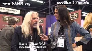 Darrell Mansfield Chats With Kelly Z @ Winter NAMM 2014