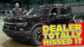 Ford Dealer Missed CRITICAL Issue on this '21 Bronco Sport