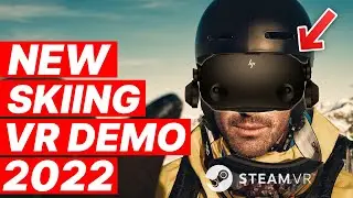New Skiing VR DEMO! Hp Reverb G2 | Oculus Quest 2 Link & PCVR | Steamvr