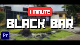 How To Add Black Bars | Adobe Premiere Pro