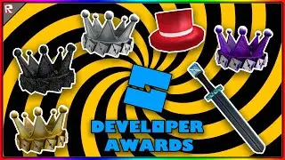 HOW TO GET ALL ROBLOX DEVELOPER AWARDS FOR FREE! (ROBLOX)