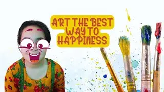 Art the best way to happiness 
