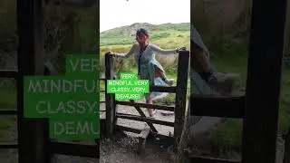 Very mindful..very demure! #trending #joolslebron #naturewalk #pistyllrhaeadr