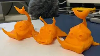 3D Печать - Рыбки Подставка для Телефона - Принтер DEXP MG (Anycubic i3 Mega) - Пластик DEXP PLA