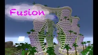 Fusion Complex of Living Open Space | Minecraft | Building