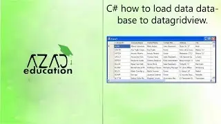 C# load data database to data grid view using SQL command