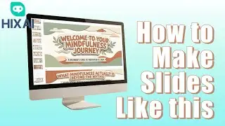 I Let AI Make My Slides – Finished My Report in Minutes! | HIX.AI Slides Generator Tutorial