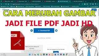 Cara merubah file gambar jadi pdf high quality