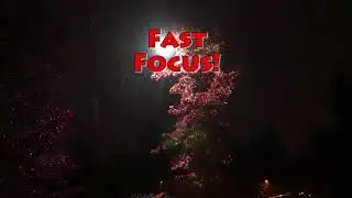 Sony A6500 1080P 60FPS low-light test in rain ☔💧📸