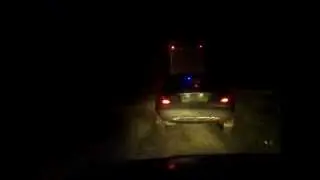 Пробка под г.Сим на 8 марта 2013 года + мат из рации