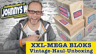 XXL Vintage MEGA Bloks Haul Unboxing - Was es alles gab!!!
