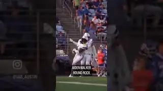 this interception by Aiden Walker is too tough #highschoolfootball