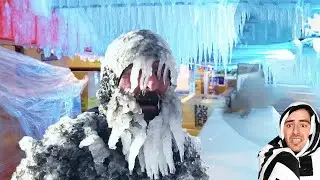 24 hours inside freezer challenge..