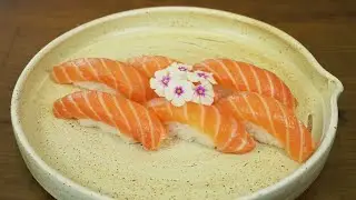 COMO FAZER NIGIRI DE SALMÃO