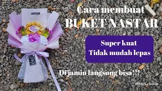 Cara membuat buket nastar | kuat dan tidak mudah lepas | DIY