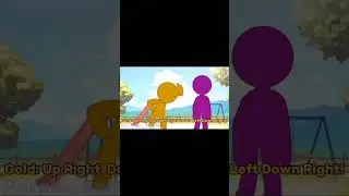 Golden The Adventurer/ Alan Becker purple and golden animation @alanbecker
