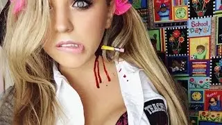 Naughty School Girl Halloween Costume With A Special Twist!