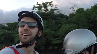 Scootering along the coast of Hualien, Taiwan