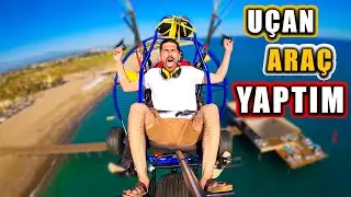 I MADE A FLYING CAR! (FLYING 100 KM)