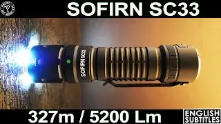 Sofirn SC33 - Leistungsstarker Fluter mit E-Schalter und stufenlosem Ramping