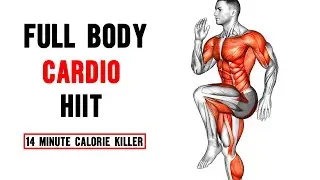 14 Minute Calorie Killer Hiit Workout - Full Body Cardio, No Equipment