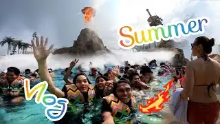 How I spent my Summer Holiday in Korea/ DaroVlog, Lotte Water Park (Korea)