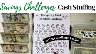 SAVINGS CHALLLENGES & SINKING FUNDS | FEBRUARY 2023 WEEK 1 CASH STUFFING | ROCHELLE ADAMSON BUDGETS